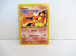 2000 Neo Genesis Magmar 40/111 1st Edition Wotc Vintage Pokemon Card NM - Image 1