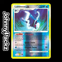 Lumineon 4/100 - 2008 Reverse Holo Diamond & Pearl Stormfront Pokemon Card (NM) - Image 1