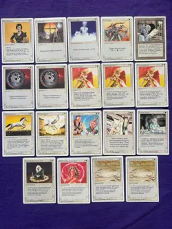 85x MTG 3rd Edition Card Lot - REVISED 1994 MAGIC 90S VINTAGE TRADING WIZARDS - Image 5