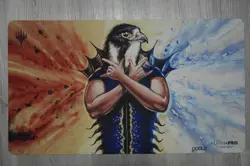 Magic the Gathering Ultra Pro Official Playmat Indestructible Aura Mark Poole - Image 1