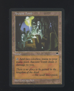 1997 Magic The Gathering Tempest Ancient Tomb - Image 1