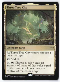 Three Tree City -MTG- Bloomburrow Regular #0260 - Image 1