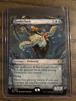 MTG - Sunderflock Showcase 309 - Lorwyn Eclipsed Regular Rare - Image 1