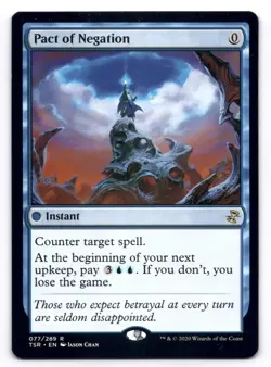 Pact of Negation NM Time Spiral Remastered 077/289 MTG Regular - Image 1