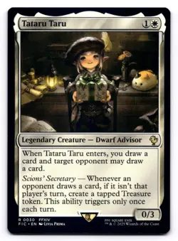 Tataru Taru NM Commander: Final Fantasy 0030 MTG Regular - Image 1