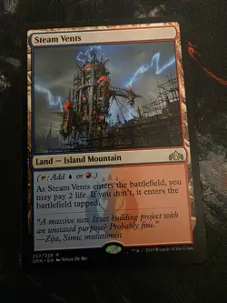 Steam Vents - Guilds of Ravnica - Regular - Mtg - 257 - Image 1