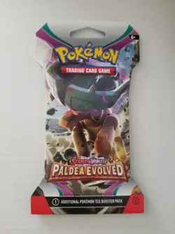 Pokemon Scarlet & Violet Paldea Evolved Sleeved Booster Pack - Image 1