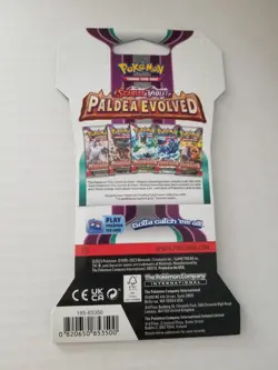 Pokemon Scarlet & Violet Paldea Evolved Sleeved Booster Pack - Image 2