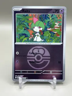 Ascended Heroes Ralts Love Ball Reverse Holo #087/217 Pokemon TCG - Image 1
