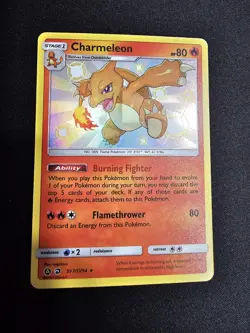 Charmeleon Baby Shiny SV7/SV94 Hidden Fates Shiny Vault - Pokemon TCG Card NM - Image 1