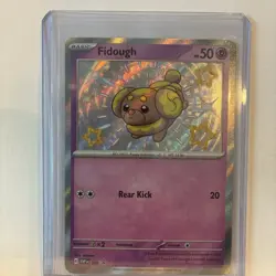 💥 Fidough - SVP 069 - Baby Shiny - Black Star Promo Holo - Pokemon Card - Image 2