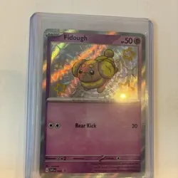 💥 Fidough - SVP 069 - Baby Shiny - Black Star Promo Holo - Pokemon Card - Image 3