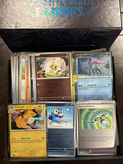 Pokemon TCG Bulk Card Lot 1000 + Cards Holo/Reverse/Common - Phantasmal Flames - Image 2