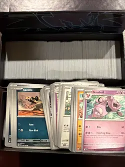 Pokemon TCG Bulk Card Lot 1000 + Cards Holo/Reverse/Common - Phantasmal Flames - Image 3