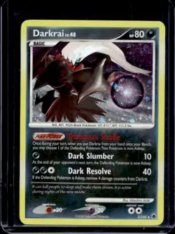 2008 Pokemon Diamond & Pearl Majestic Dawn Darkrai Holo #3/100 - Image 1