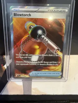 Pokemon TCG Blowtorch Trainer Item Full Art Secret Rare 117/94 Phantasmal Flames - Image 1