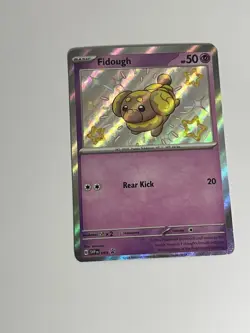 Fidough SVP069 Scarlet & Violet Pokemon Promo Card Shiny Rare NM Near Mint - Image 2