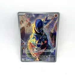Sawk 130/086 Illustration Rare Pokemon TCG SV: White Flare NM - Image 1