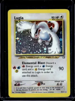 2000 Pokemon Neo Genesis Lugia Holo #9/111 - Image 1