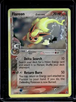 2005 Pokemon EX Delta Species Flareon Holo #5/113 - Image 1