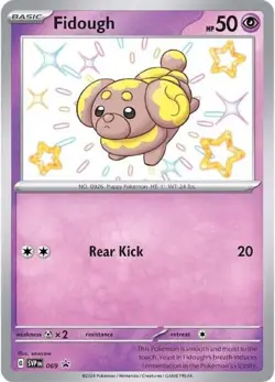 Fidough (Shiny) *BLACK STAR PROMO* #069 (Scarlet & Violet Promos) SVP Pokemon NM - Image 3