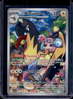 2025 Pokemon Journey Together Iono's Bellibolt #163/159 - Image 1
