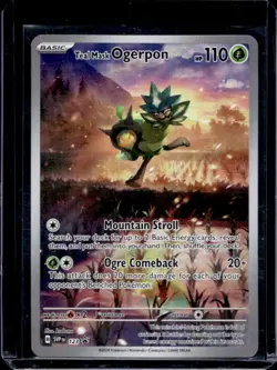 2024 Pokemon SV Black Star Promos Teal Mask Ogerpon #123 - Image 1