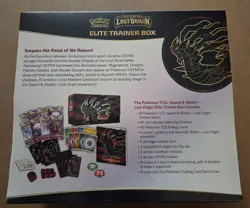 Pokemon TCG: Sword & Shield Lost Origin ETB Elite Trainer Box (8 Packs) SEALED 820650850714 - Image 3