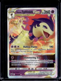 2022 Pokemon SWSH Astral Radiance Hisuian Typhlosion VST #054/189 - Image 1