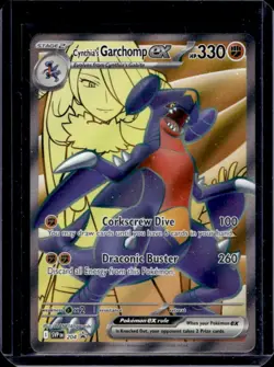 2025 Pokemon SV Black Star Promos Cynthia's Garchomp ex #204 - Image 1