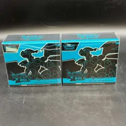 Lot of (2) Pokemon Black Bolt Pokemon Center Elite Trainer Box Exclusive Sealed - Image 1