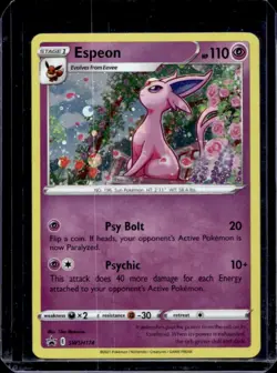2021 Pokemon Sword & Shield Black Star Promos Espeon #SWSH174 - Image 1
