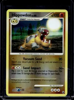 2008 Pokemon Diamond & Pearl Majestic Dawn Hippowdon Reverse Holo #21/100 - Image 1