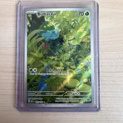 Pokemon Charmander, Bulbasaur, Squirtle Scarlet & Violet 151 Illustration Rares - Image 2