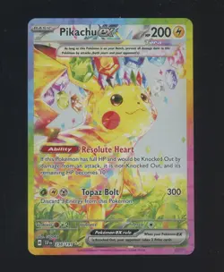 2024 Pokemon SSP EN Special Illustration Rare #238 Pikachu ex - Image 1