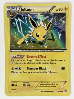Jolteon NM 26/98 XY Ancient Origins Pokemon TCG Holo - Image 1