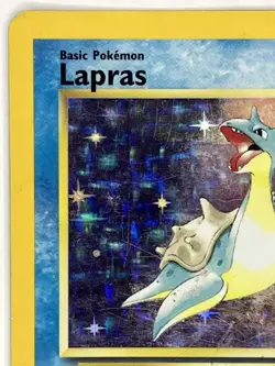 Lapras HP 10/62 Unlimited Fossil Pokemon TCG Holo - Image 3