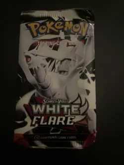 Very Heavy! 22.81g Pokemon TCG SV10.5 White Flare Booster Pack Sealed! - Image 2