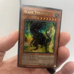 Yu-Gi-Oh! Black Tyranno IOC-075 Ultra Rare 1st Edition - Image 1