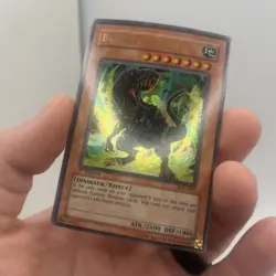 Yu-Gi-Oh! Black Tyranno IOC-075 Ultra Rare 1st Edition - Image 4