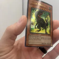 Yu-Gi-Oh! Black Tyranno IOC-075 Ultra Rare 1st Edition - Image 5