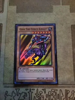 YUGIOH GAIA THE FIERCE KNIGHT LCYW-EN002 ULTRA 1ST ED NM - Image 1
