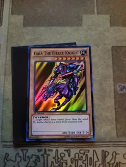 YUGIOH GAIA THE FIERCE KNIGHT LCYW-EN002 ULTRA 1ST ED NM - Image 2
