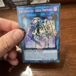 Sky Striker Ace - Azalea Temperance BLTR-EN044 Secret Rare 1st Edition (VLP) - Image 3