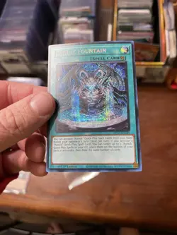 Yugioh Runick Fountain MP23-EN239 Prismatic Secret Rare 1st Edition - Image 5