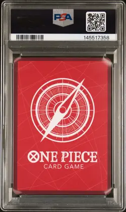 2025 ONE PIECE PROMOS BVB X ONE PIECE MATCH DAY 2025 #003 MONKEY D. LUFFY PSA 10 - Image 2