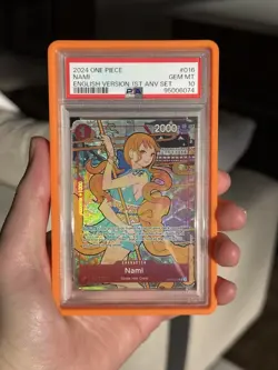 One Piece PSA 10 Nami OP01-016 English Version 1st Anniversary Set - Image 3