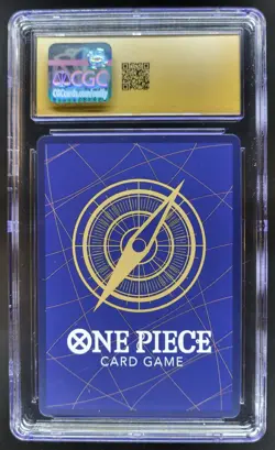 2024 ONE PIECE CCG MONKEY D. LUFFY PURPLE PROMO P-041 CGC 10 PRISTINE A PT - Image 2