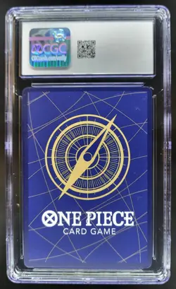 2024 ONE PIECE CCG MONKEY D. LUFFY BANDAI GAMES FEST P-001 CGC 9 A PT - Image 2