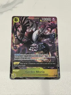 One Piece Gecko Moria Alt Art OP14-104 SR Super Rare Holo 10000 Power English - Image 1